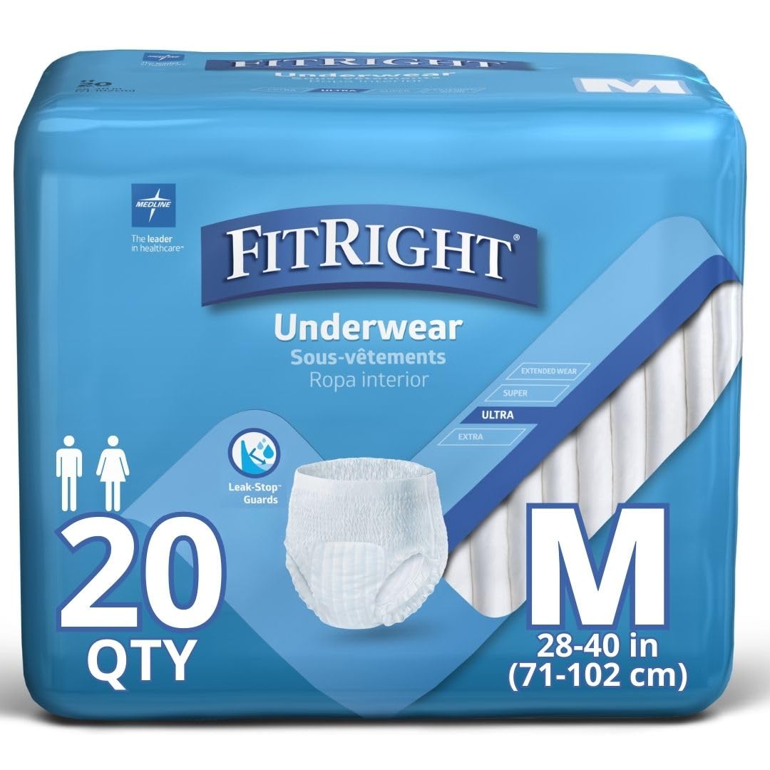 Medline Ultra Protective Underwear - Ultimate Comfort & Protection