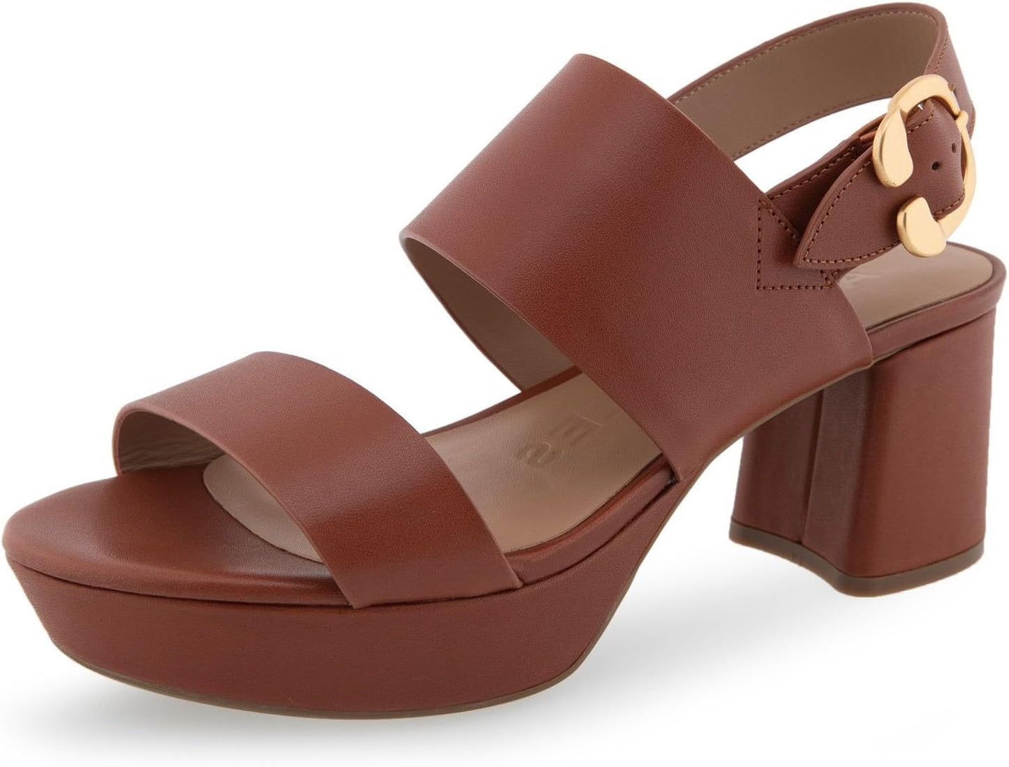Aerosoles Women's Camera Platform Heeled Sandal for Comfort