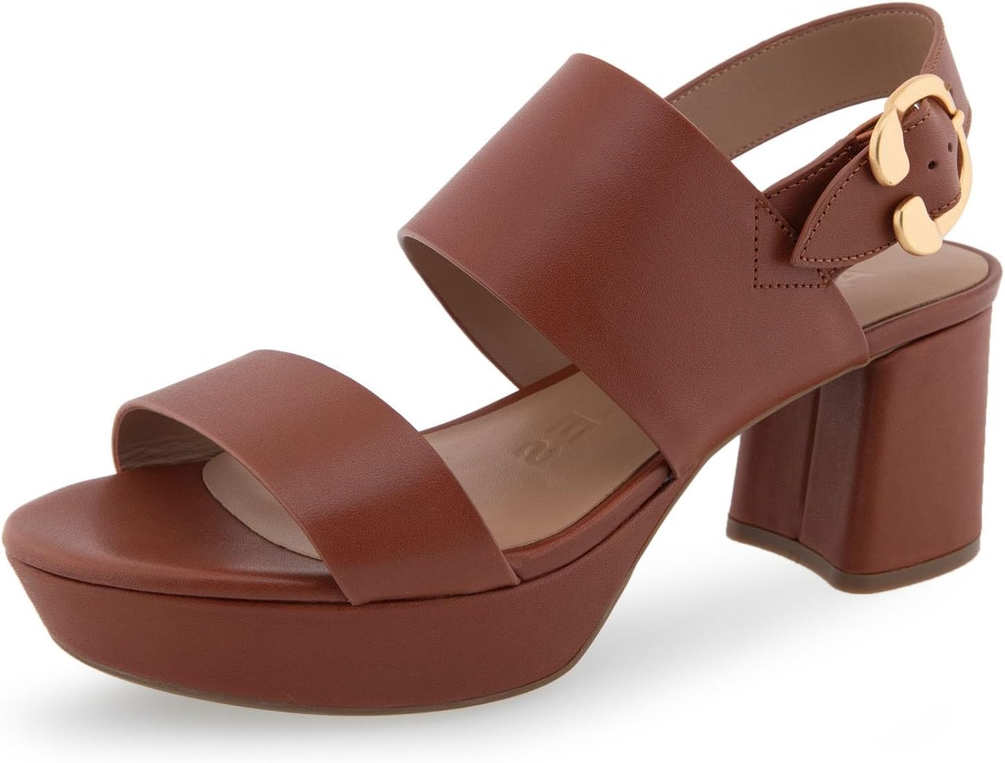Aerosoles Women's Camera Platform Heeled Sandal for Comfort