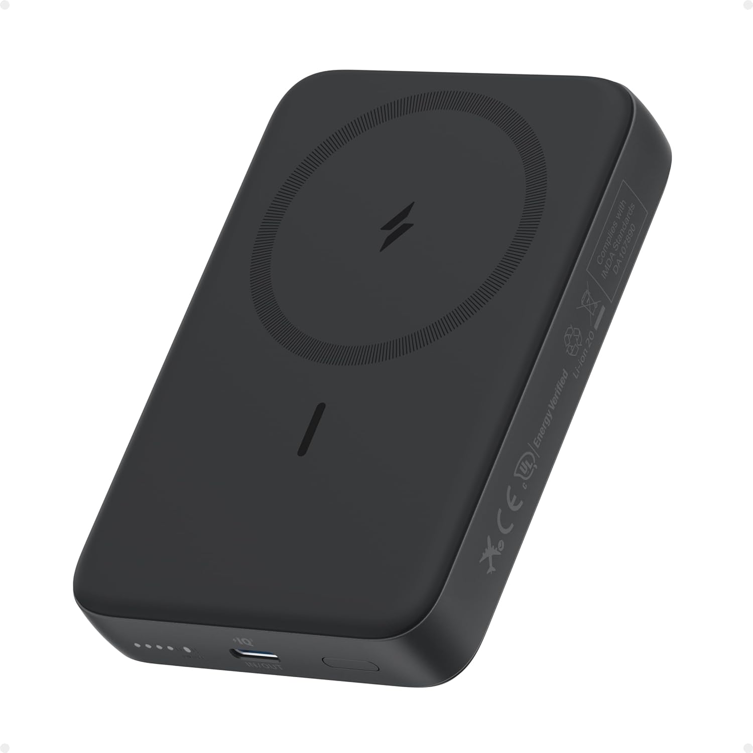 Anker Zolo 10,000mAh Wireless Power Bank - Fast Charging for iPhone, AirPods