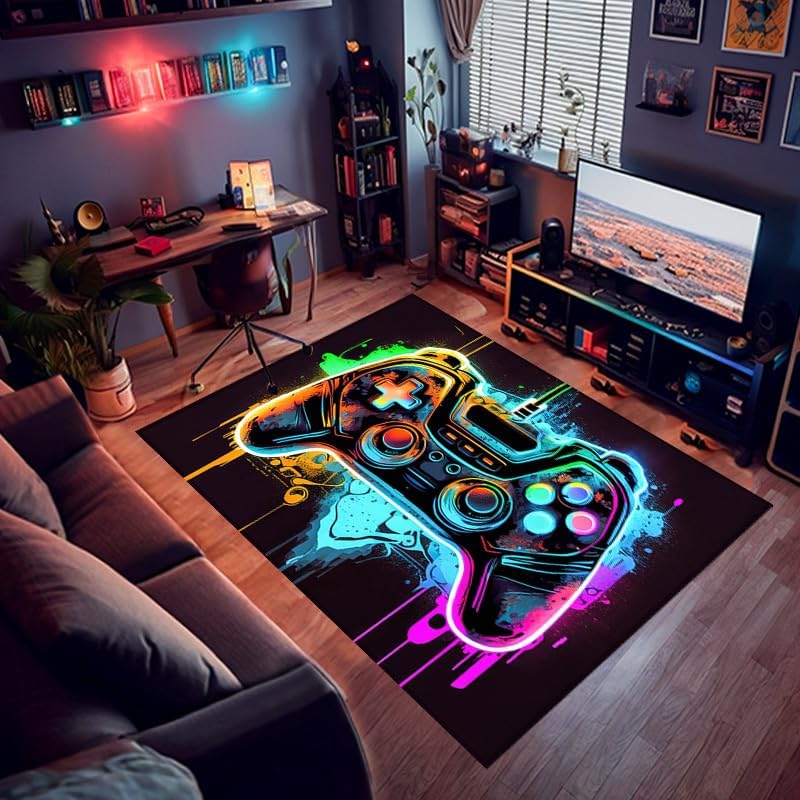 KROMM Gaming Rug - Level Up Your Gaming Space!