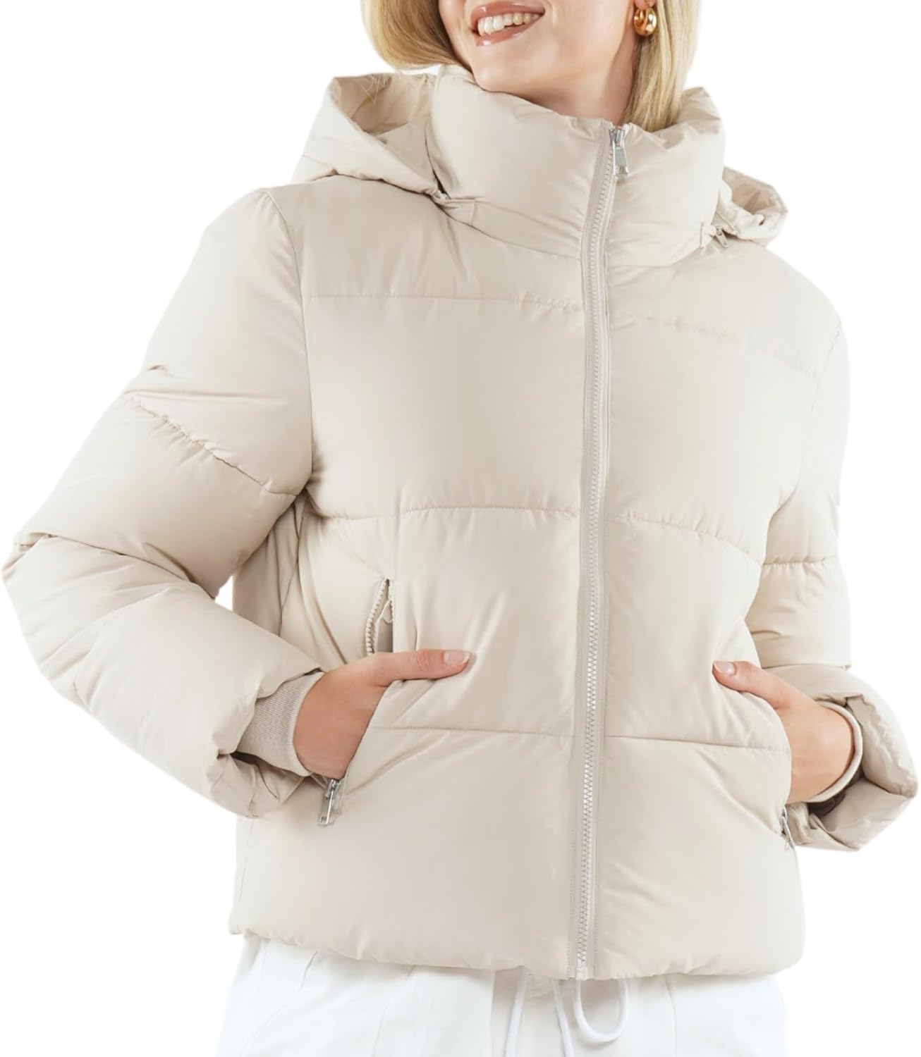Warmth & Style: PUFFIT Cropped Puffer Jacket