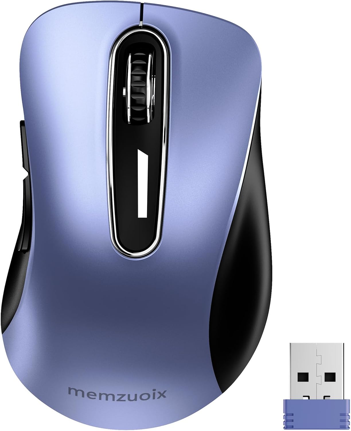 memzuoix Wireless Mouse: Portable 1400 DPI Precision