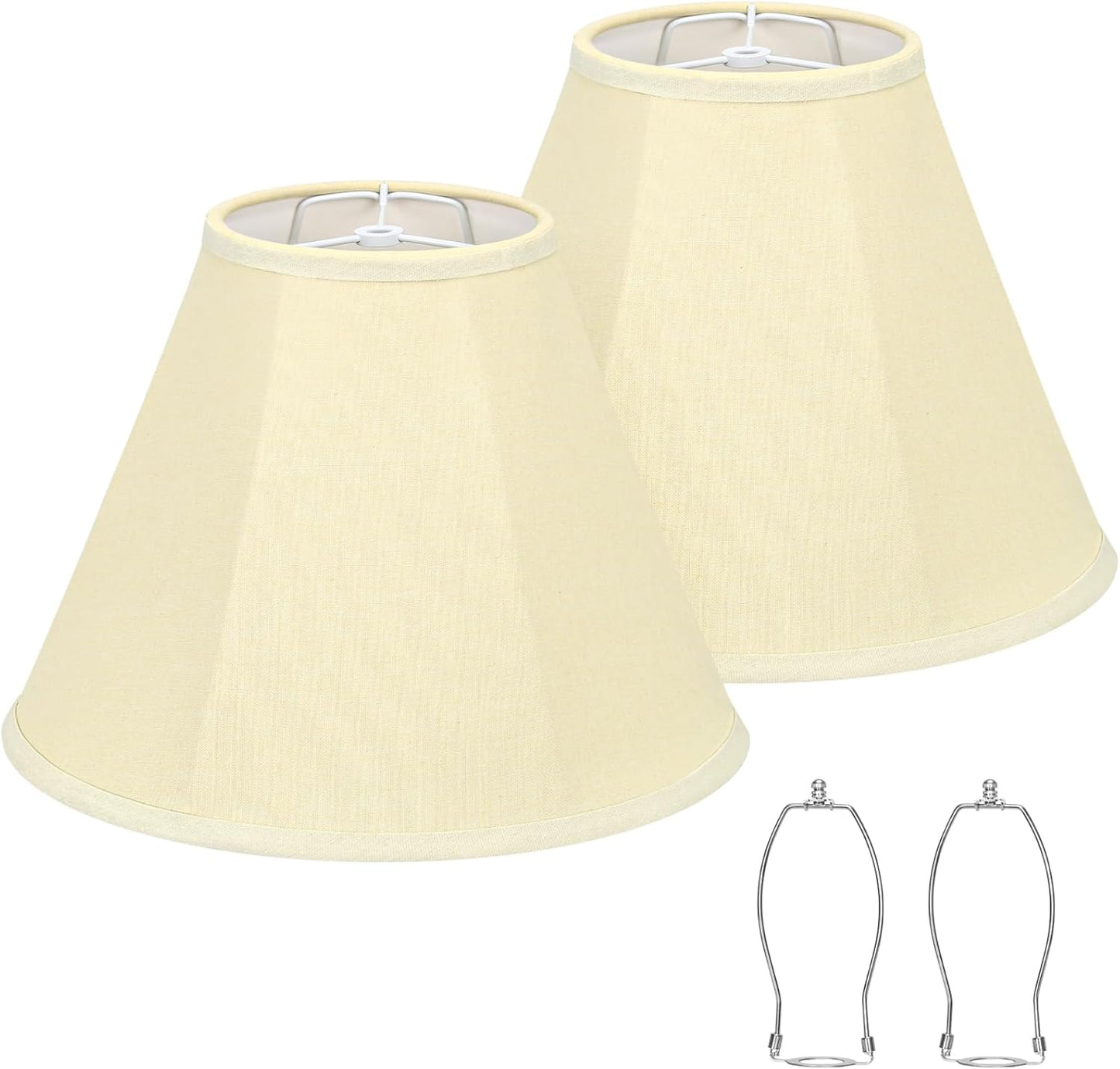 Bell Lamp Shades Set of 2 for Table and Floor Lamps