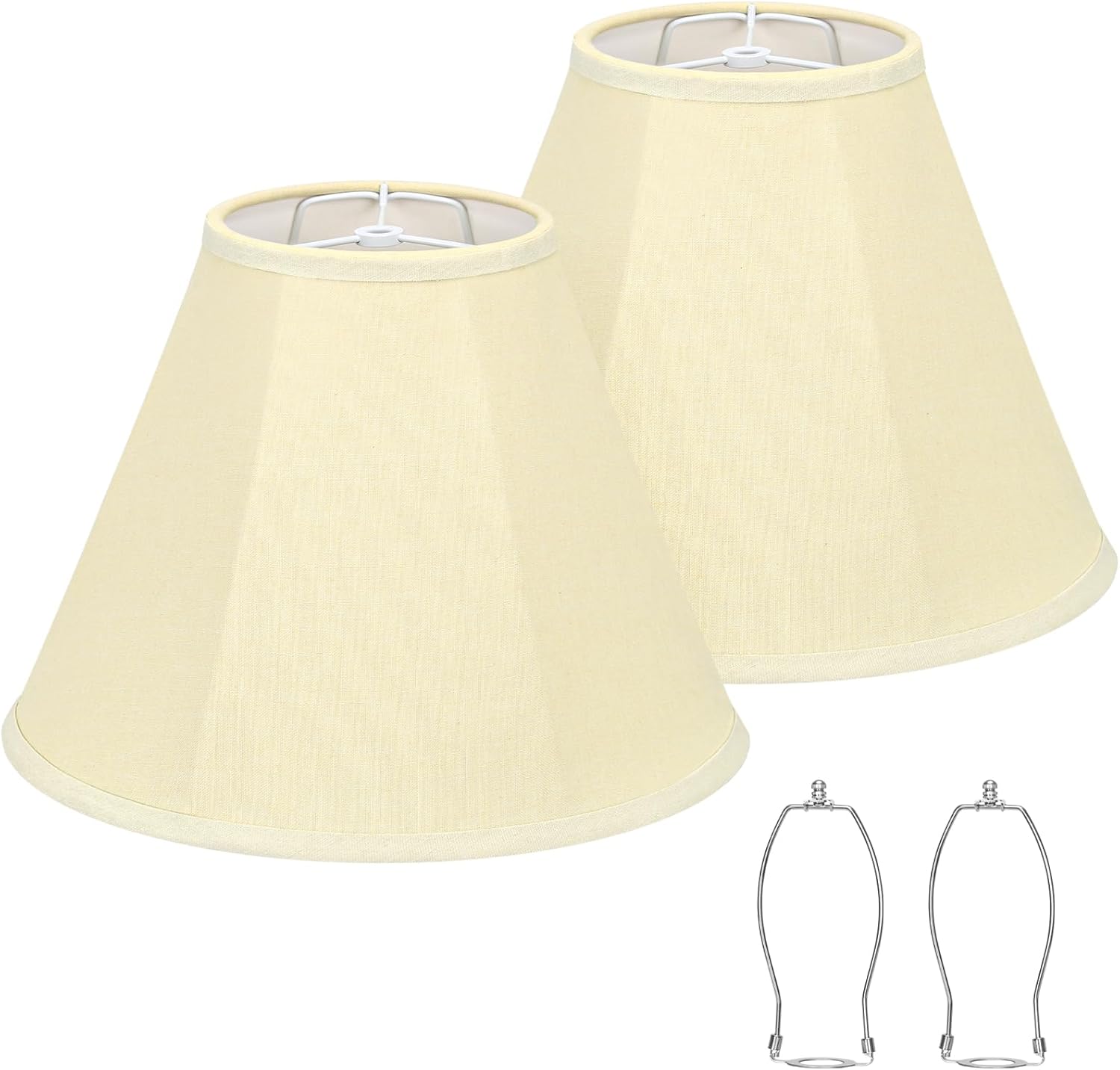 Bell Lamp Shades Set of 2 for Table and Floor Lamps