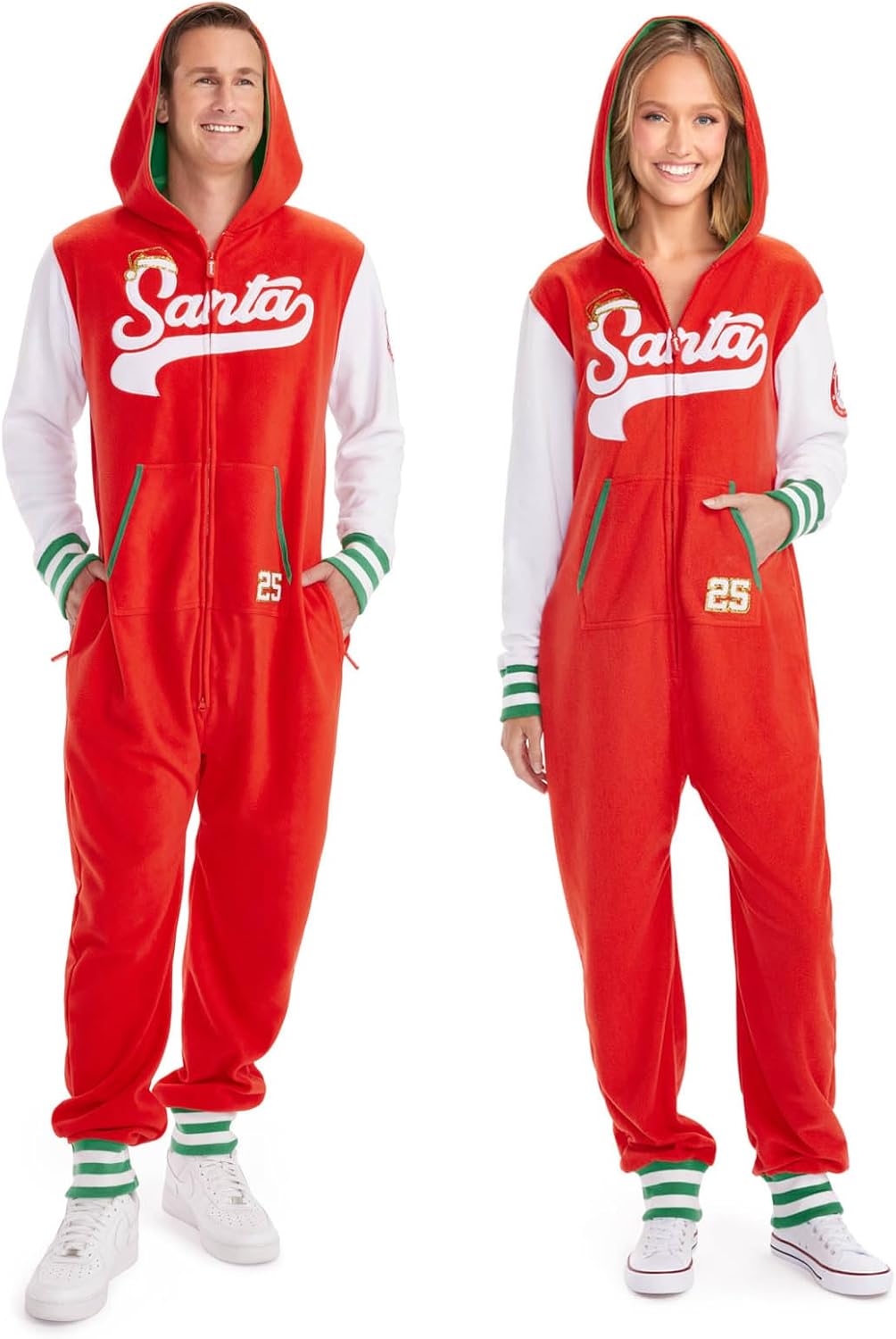 Tipsy Elves Christmas Onesies for Adults - Comfy Holiday Jumpsuits