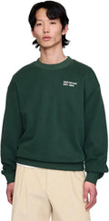 GAP mens Mini Logo Crewneck Sweatshirt - Classic Comfort