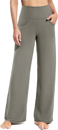 Promover Wide Leg Pants Woman Yoga Pants with Pockets - Comfortable 28