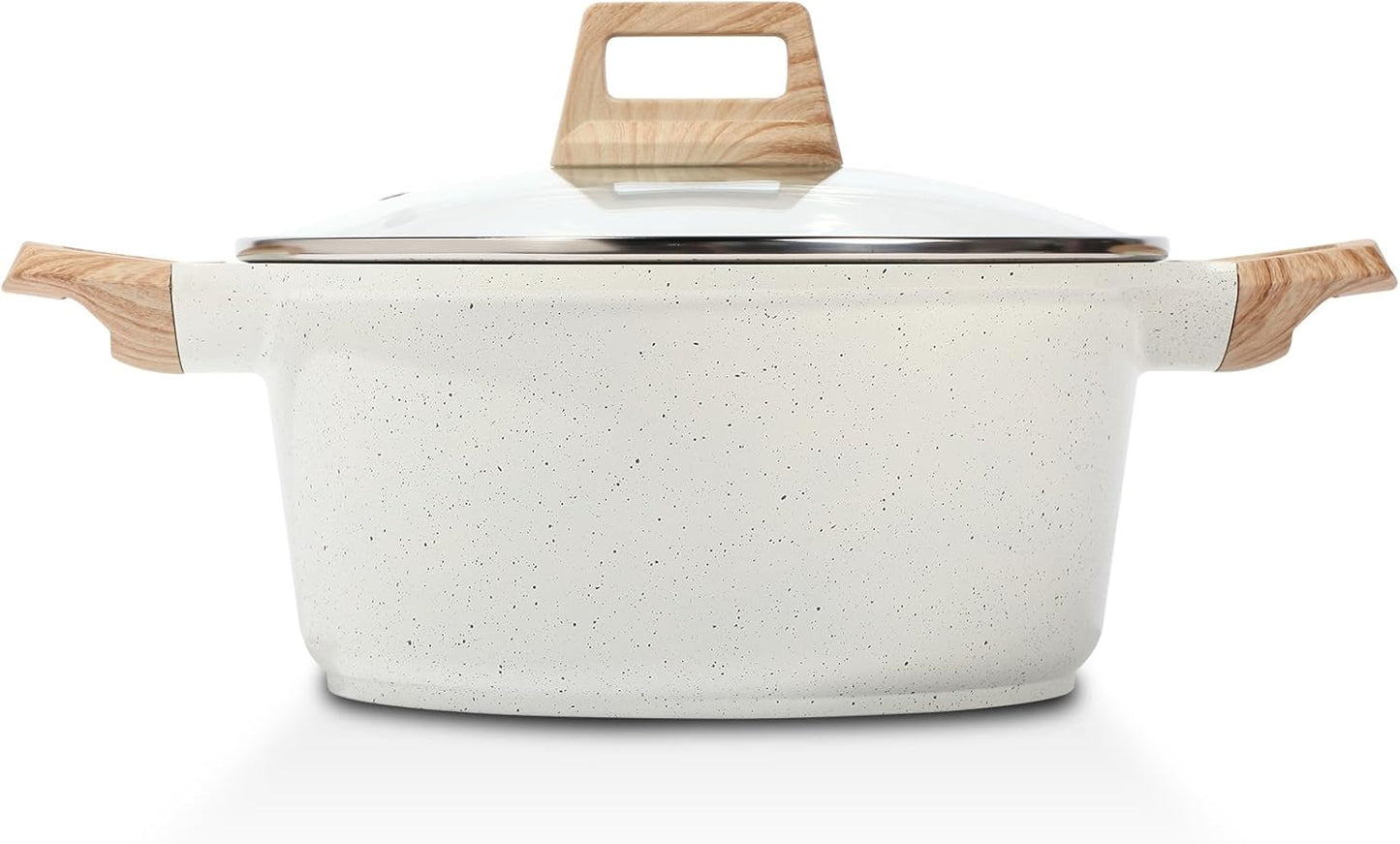 ESLITE LIFE Nonstick Stock Pot with Lid for Healthy Cooking
