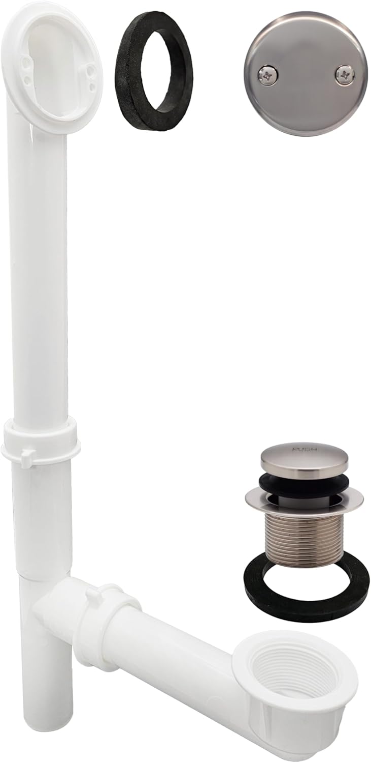 Westbrass 14in x 1-1/2in Tubular Bathtub Waste Assembly Review