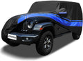 10-Layer Jeep Cover for 4 Door All-Weather Protection - Durable