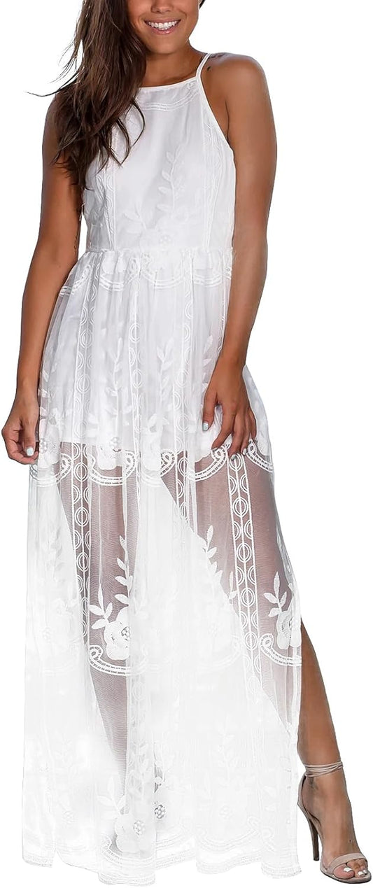 Eleter Women's Deep V-Neck Lace Romper for Elegant Occasions