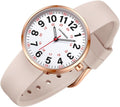 Smaller Nurse Watch for Nurses Doctors Women - Easy Read Luminous Dial