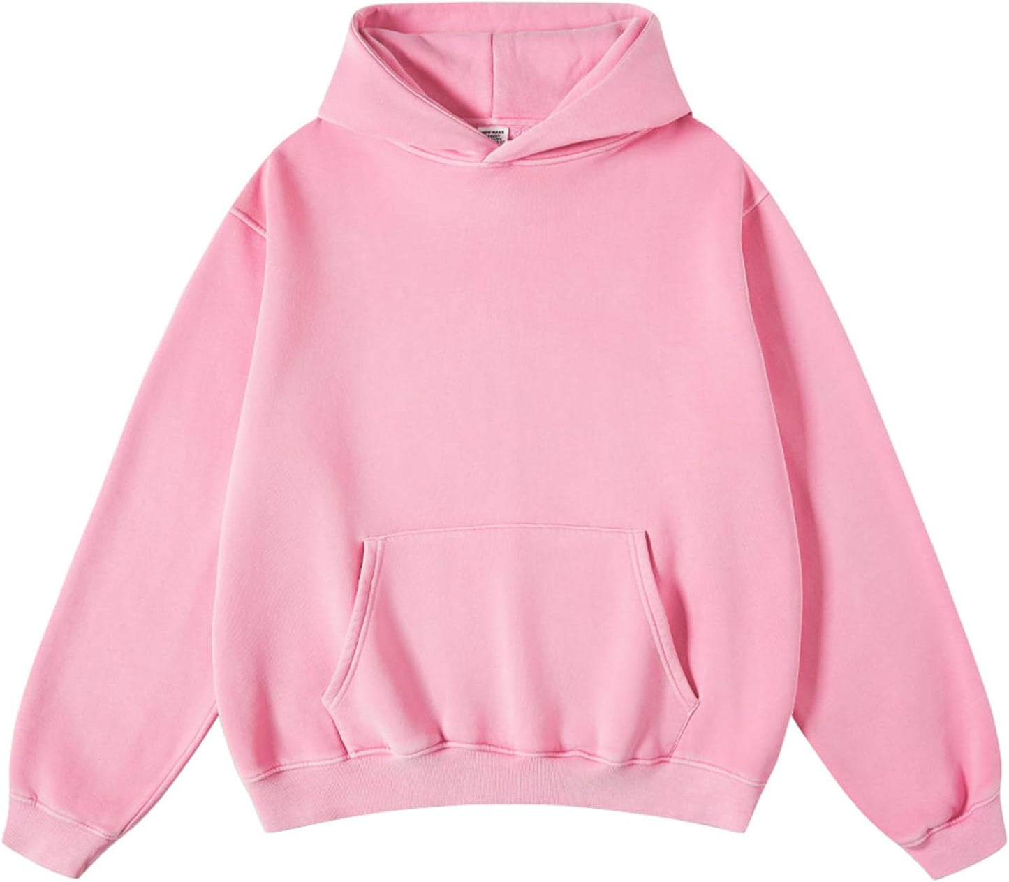 Hatant Heavyweight Fleece Hoodies for Men - Acid Wash Style