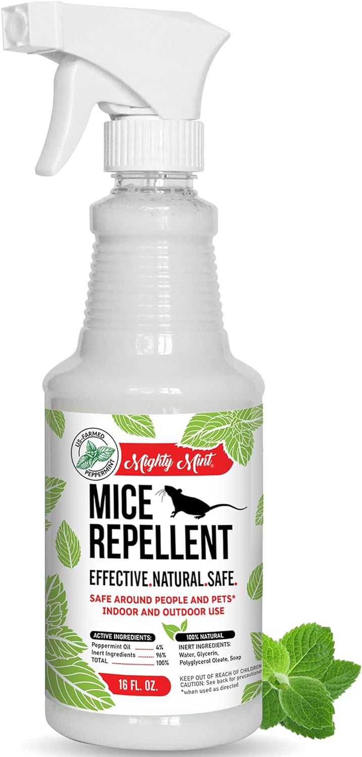 16oz Peppermint Oil Mice Repellent Spray