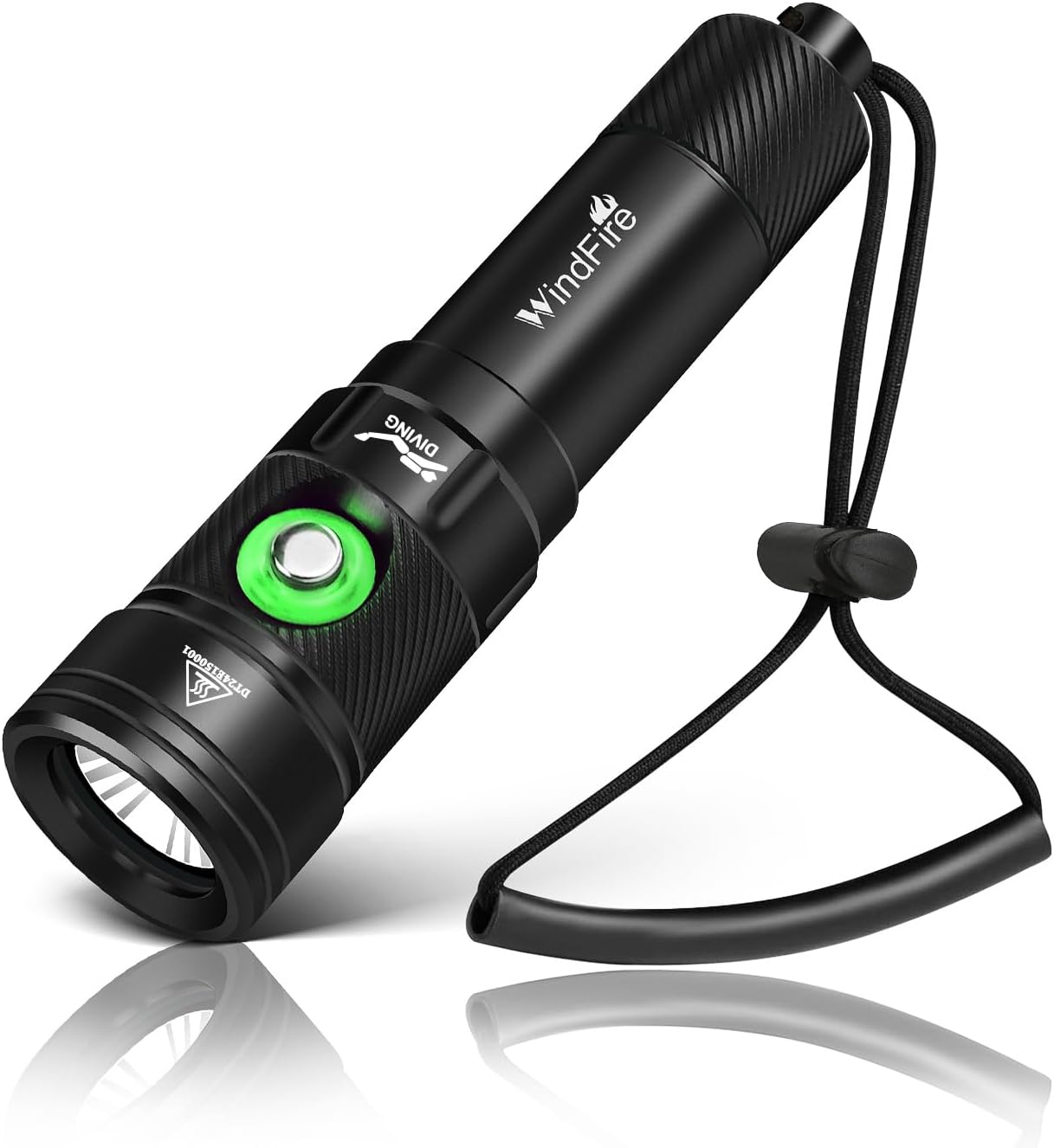 WindFire Dive Lights Scuba Diving Flashlight for Night Diving