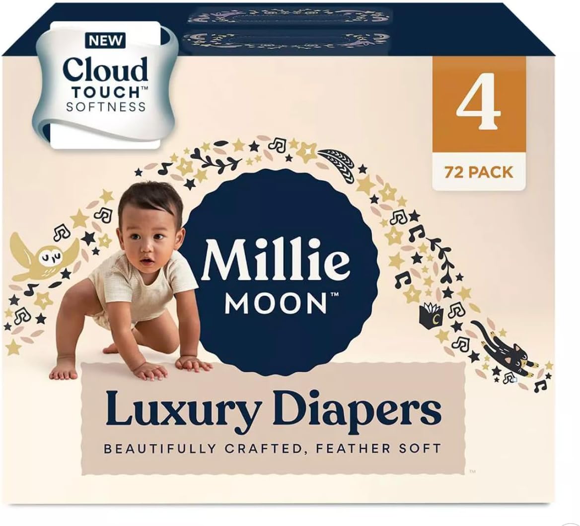 Couches De Luxe Luxury Diapers (Size 4, 22-33lbs)