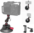 4.5in Suction Cup Camera Mount with Aluminum Ball Head Magic Arm