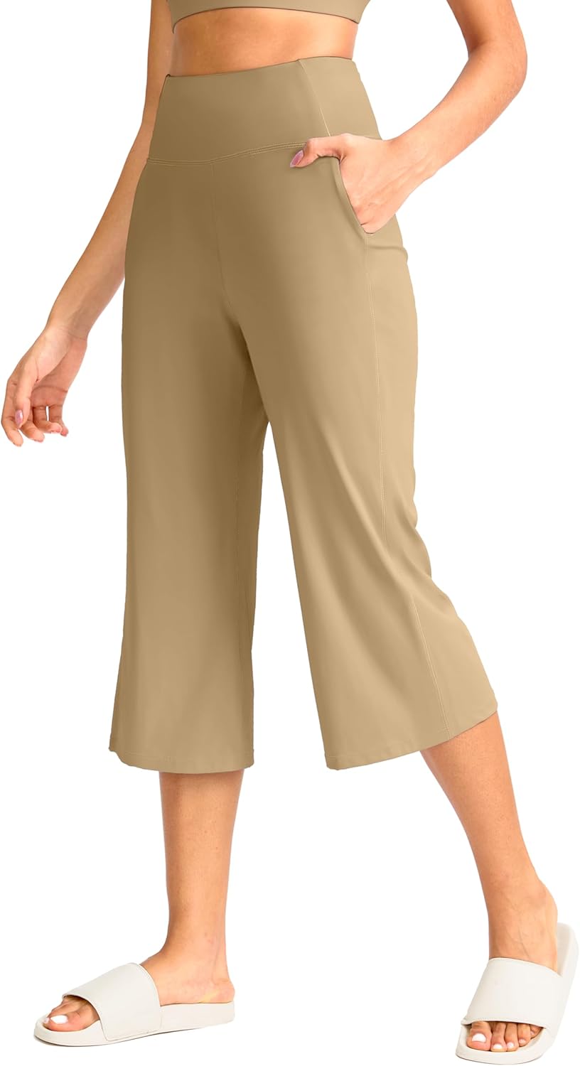Soothfeel High Waist Wide Leg Yoga Pants