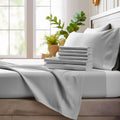 Bamboo Bay 6 Piece Queen Sheet Set - Cooling, Ultra Soft Viscose