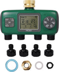 MOES 4 Outlet Sprinkler Timer, Programmable 4-Zone Hose Timer