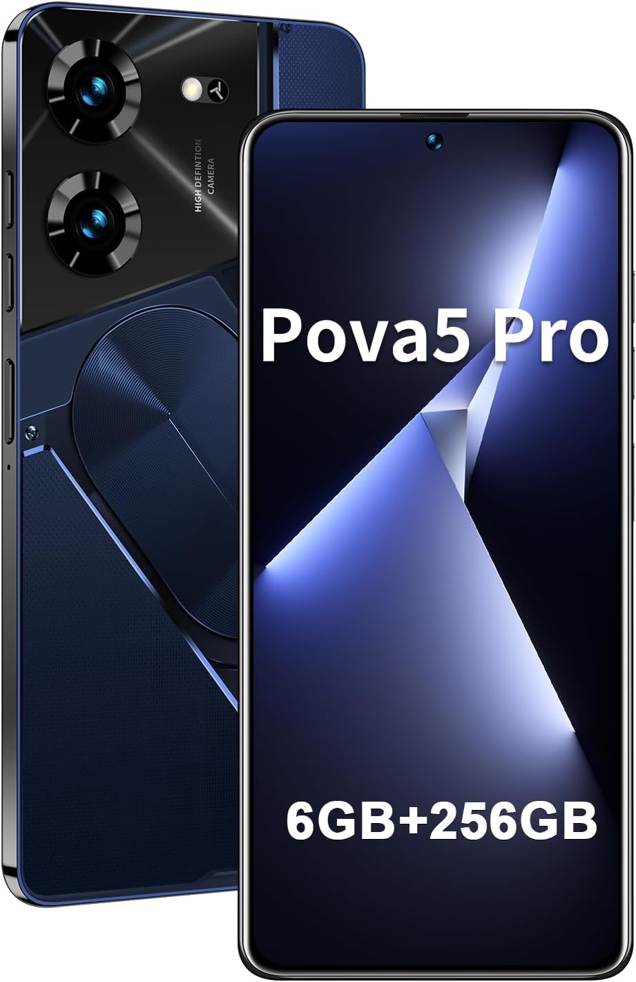 Pova5 Pro Smartphone by fuxinya: Unlocked 5G Powerhouse