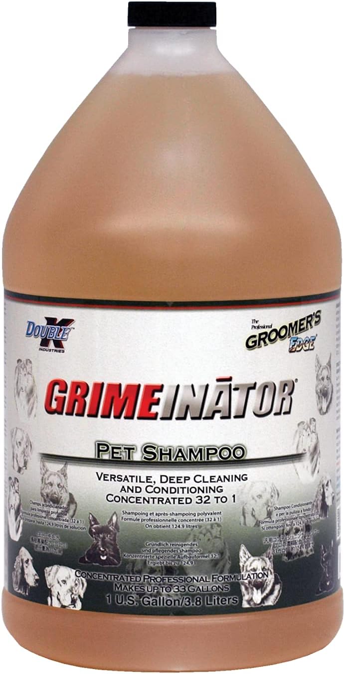 Groomers Edge Grimeinator Deep Cleaning Shampoo for Pets