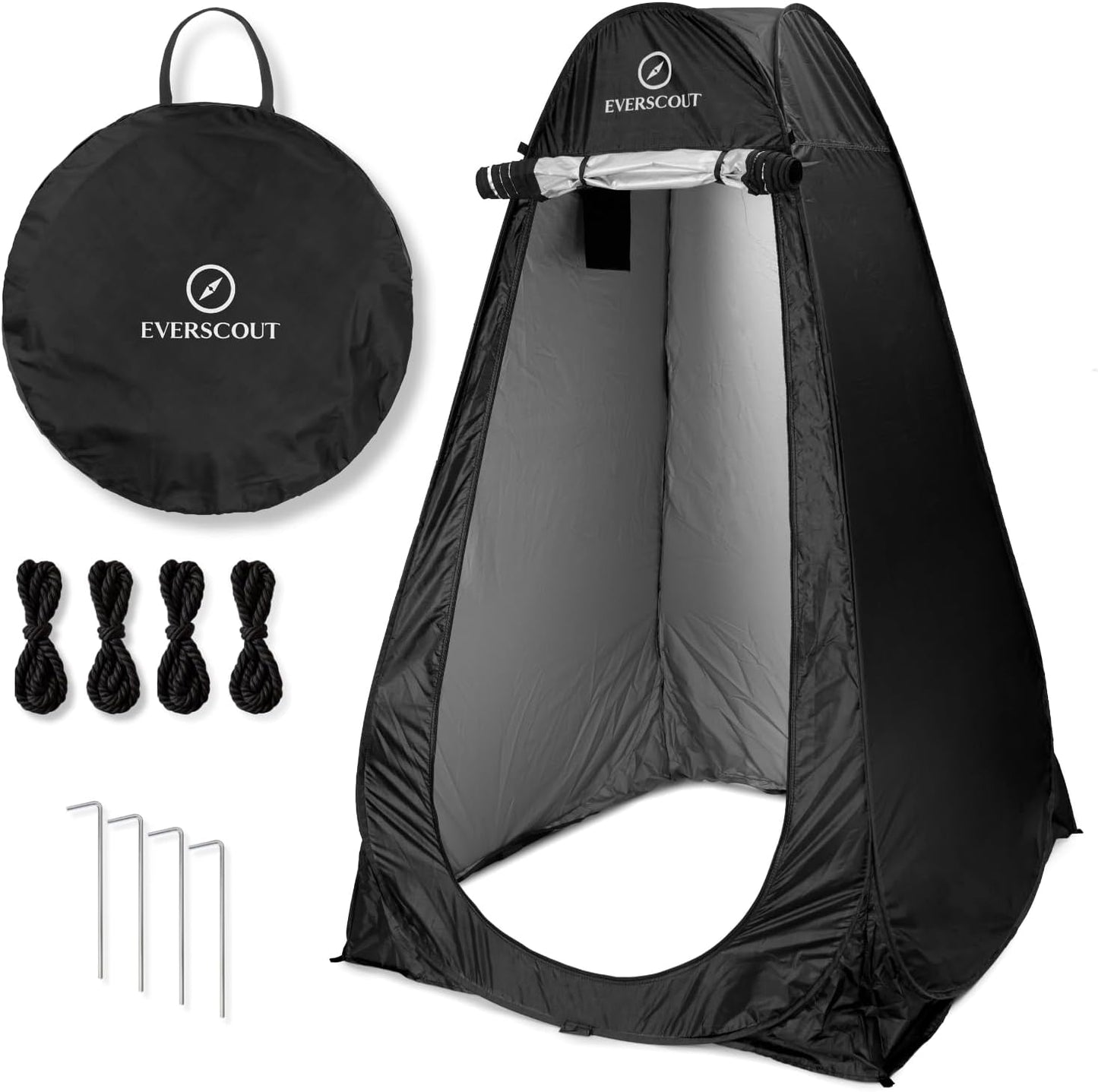 Pop Up Privacy Tent for Portable Toilet and Camp Shower