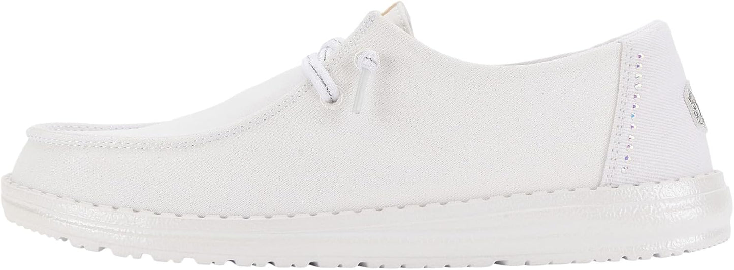 HEYDUDE Wendy Stardust Women's Slip-on Loafers for Comfort