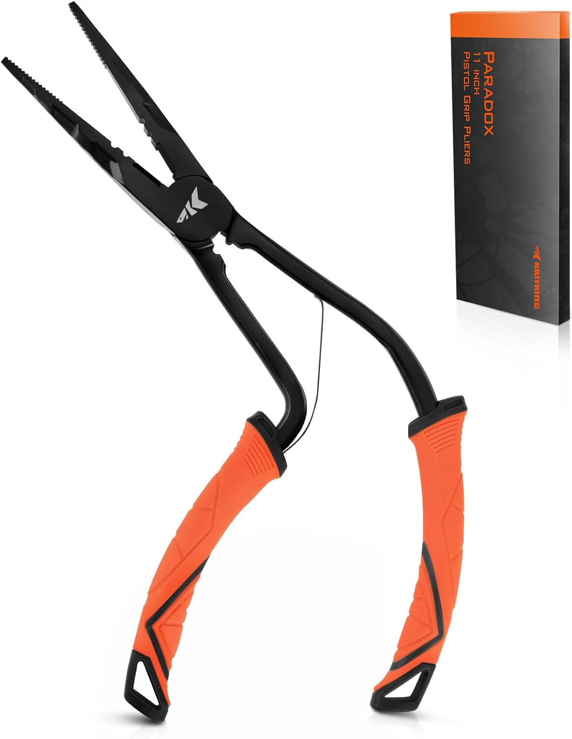 KastKing Angled Fishing Pliers: Saltwater-Resistant Stainless Steel