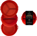 3 Pack Silicone Air Fryer Liners + Food Dividers