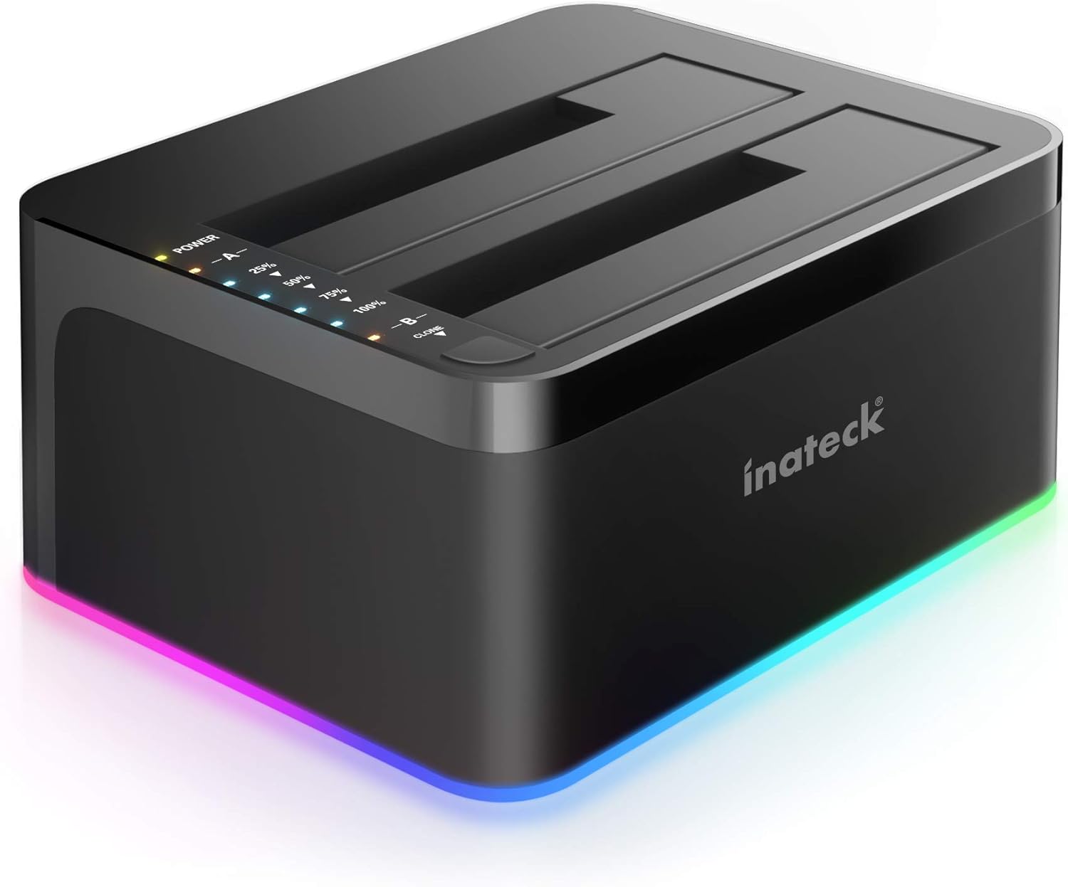 Inateck RGB Hard Drive Dock: Fast UASP Support