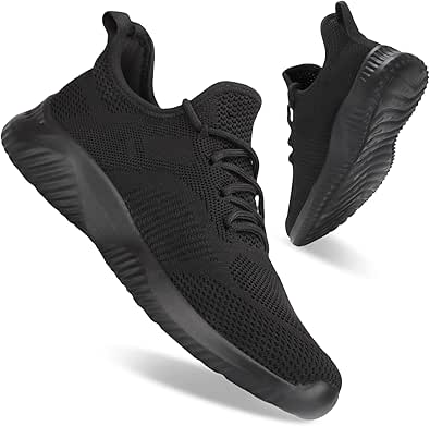 Flysocks Athletic Walking Shoes for Men - Lightweight Slip On Sneakers