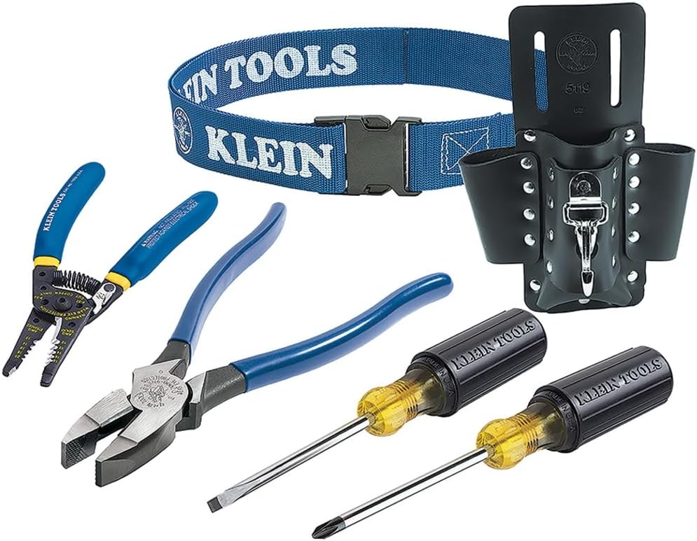 Klein Tools Trim-Out Tool Kit: Essential 6-Piece Set for Electricians