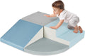 Kids Climb & Crawl 4-Piece Foam Play Set - Soft Indoor Climber