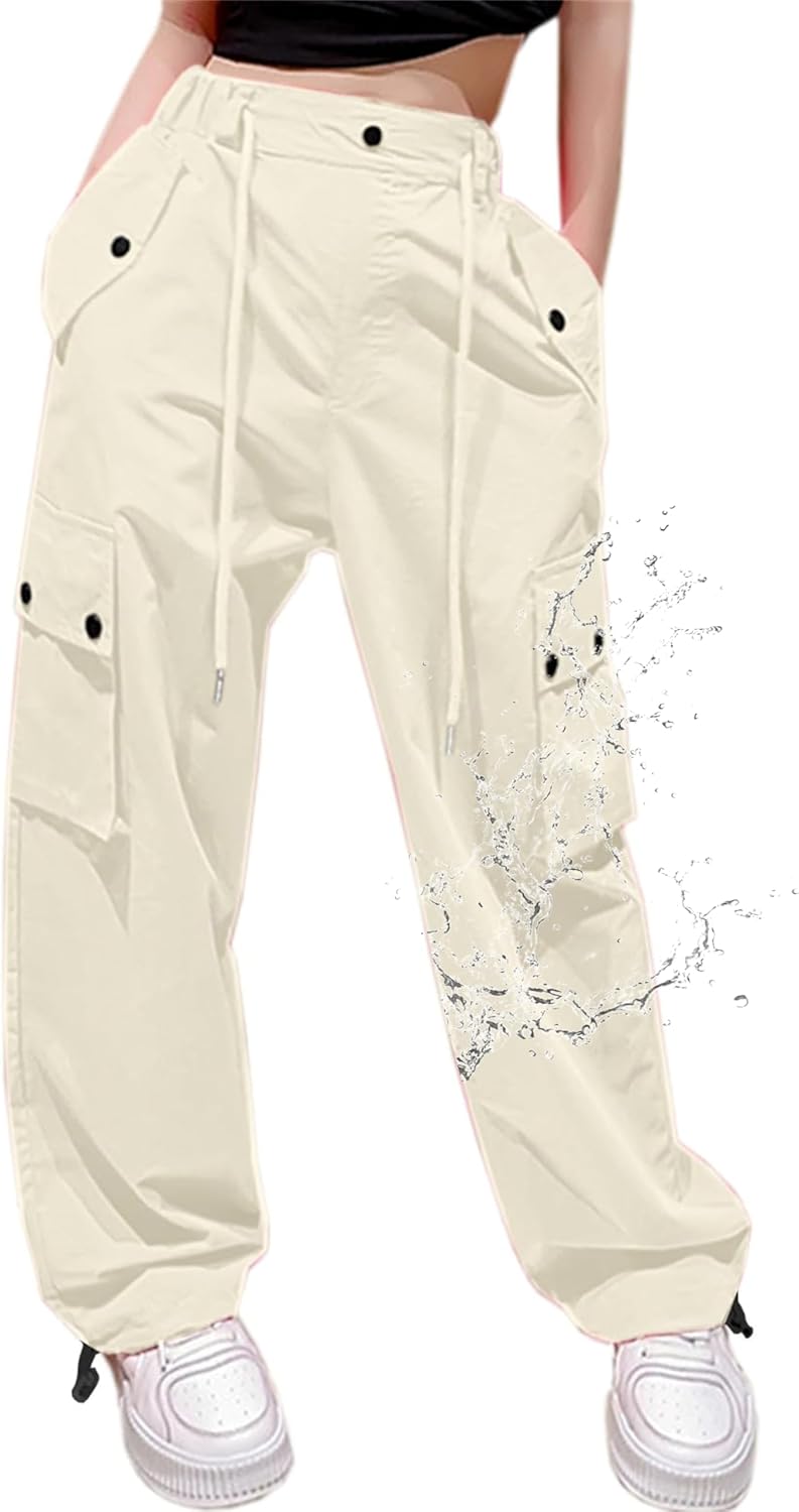 Cromoncent Cargo Pants for Girls & Women - Y2K Style Rave Wear
