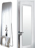 57x16 Door Hanging Full Length Mirror - Slim Wall Mounted Dressing