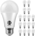 A19 16-Pack LED Light Bulbs 75W Equivalent 5000K Daylight - Energy