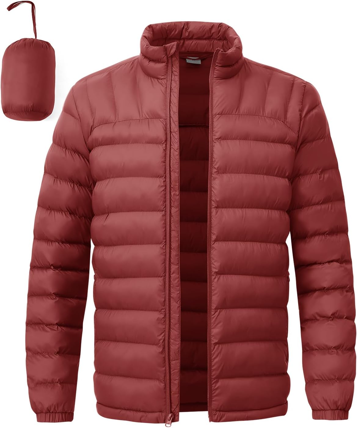 BGOWATU Men's Lightweight Packable Puffer Jacket for Winter