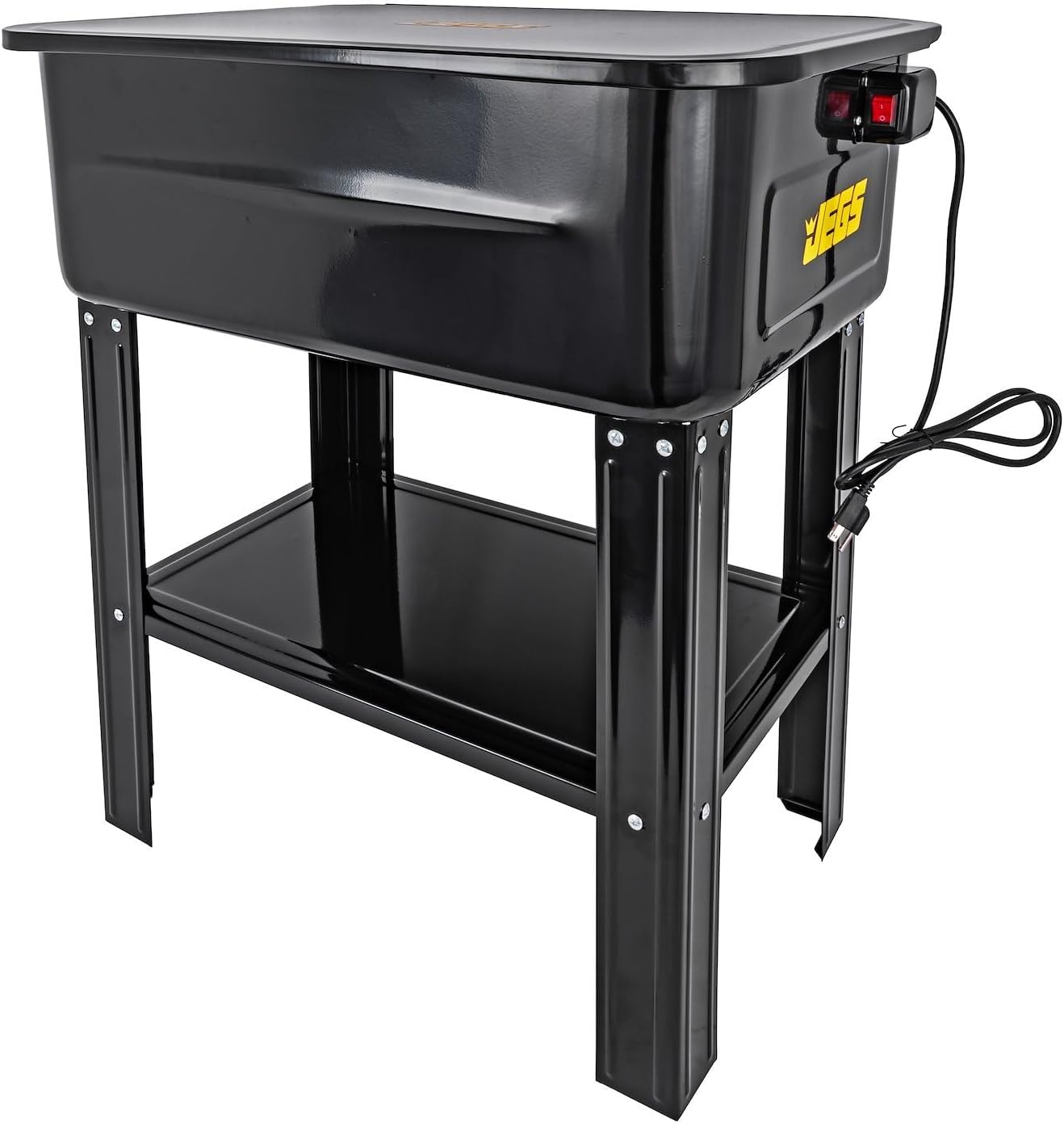 JEGS 20 Gallon Parts Washer - Heavy Duty Steel Design