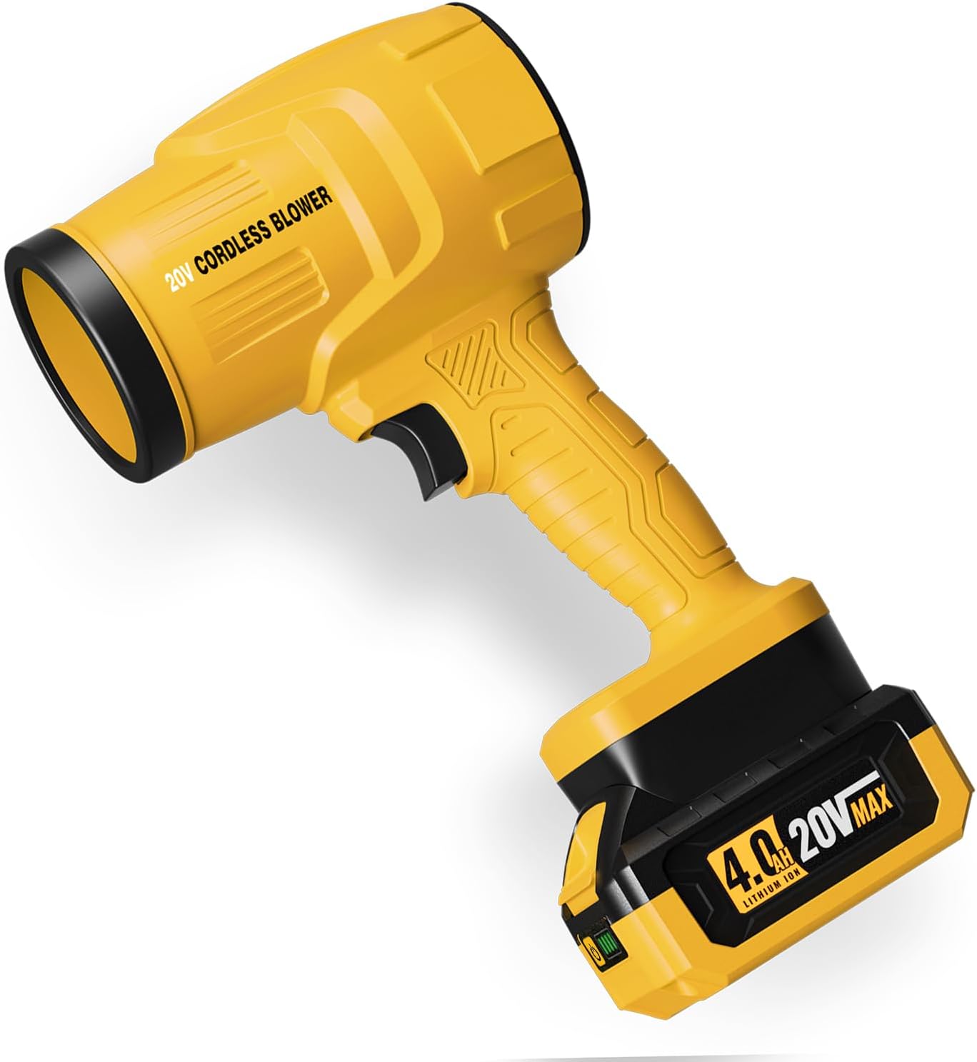 Cordless Leaf Blower with 125-MPH Air Speed for Easy Cleaning