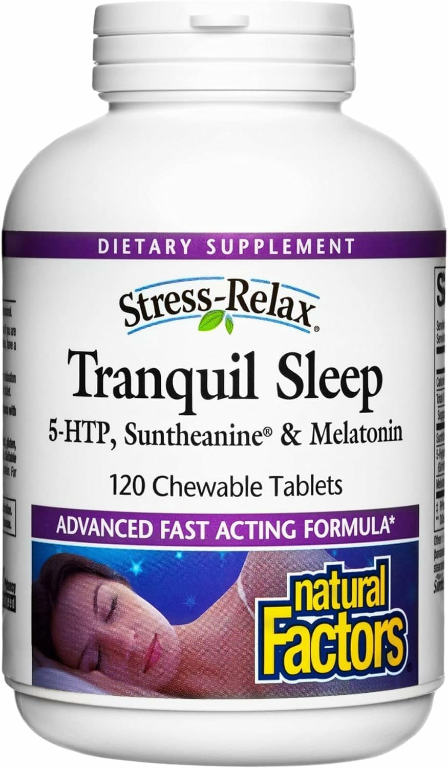 Natural Factors Tranquil Sleep Supplement for Calm Restful Nights
