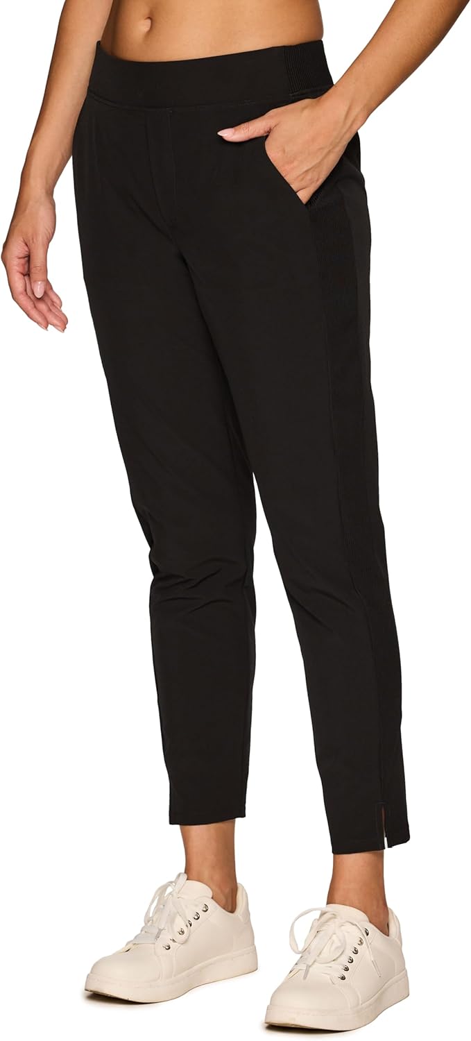 RBX Women's Ankle Pant - Quick Drying Lightweight Stretch Pants