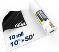 Crawl Space Vapor Barrier 10 Mil 10ft x 50ft - Durable Moisture Shield