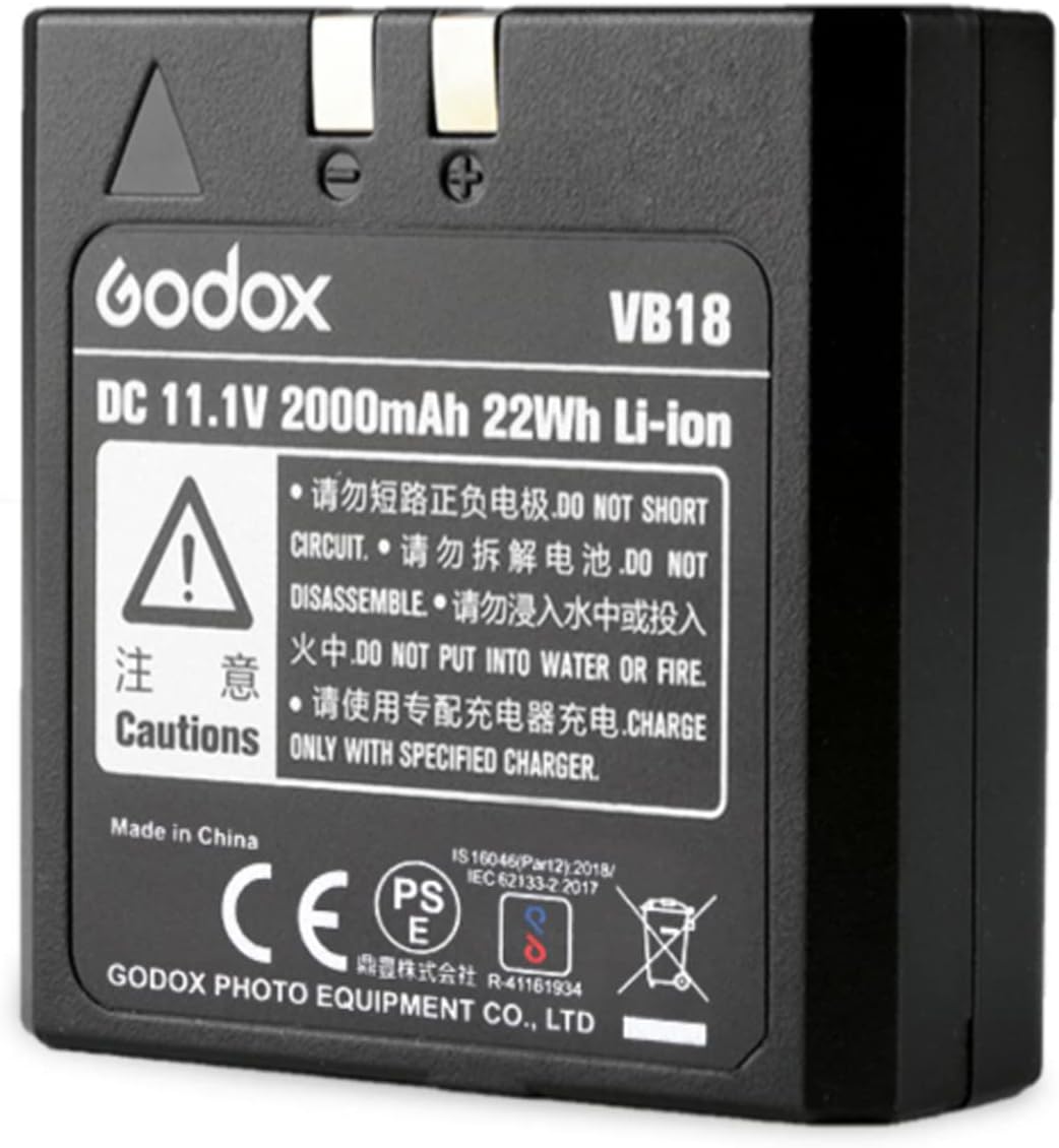 GODOX VB18 Rechargeable Lithium-ion Battery Pack for Speedlights