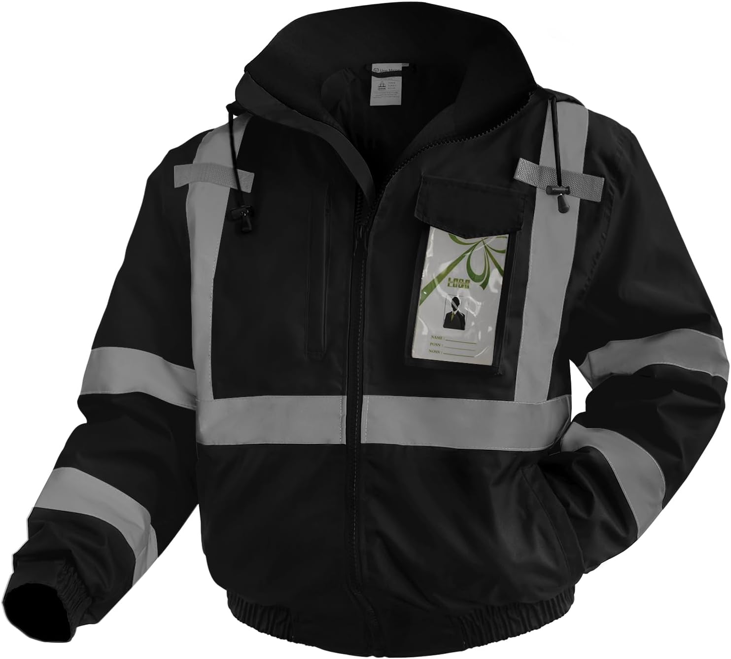 Hi Vis Jackets for Men - Waterproof Reflective Safety Gear