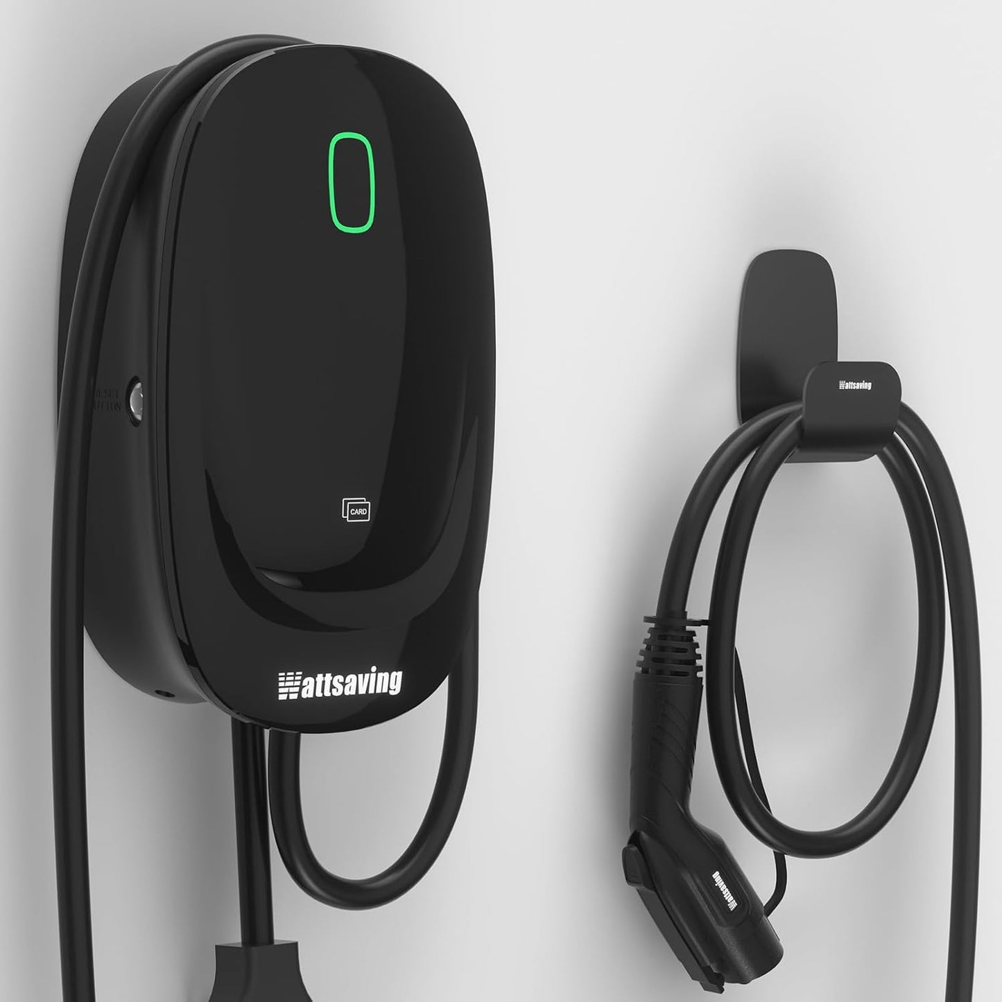 Fast Charge EV Station: Level 2 40A, 240V with 24.6 Ft Cable - Wattsaving