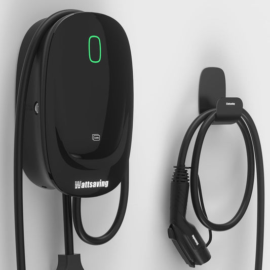 Fast Charge EV Station: Level 2 40A, 240V with 24.6 Ft Cable - Wattsaving