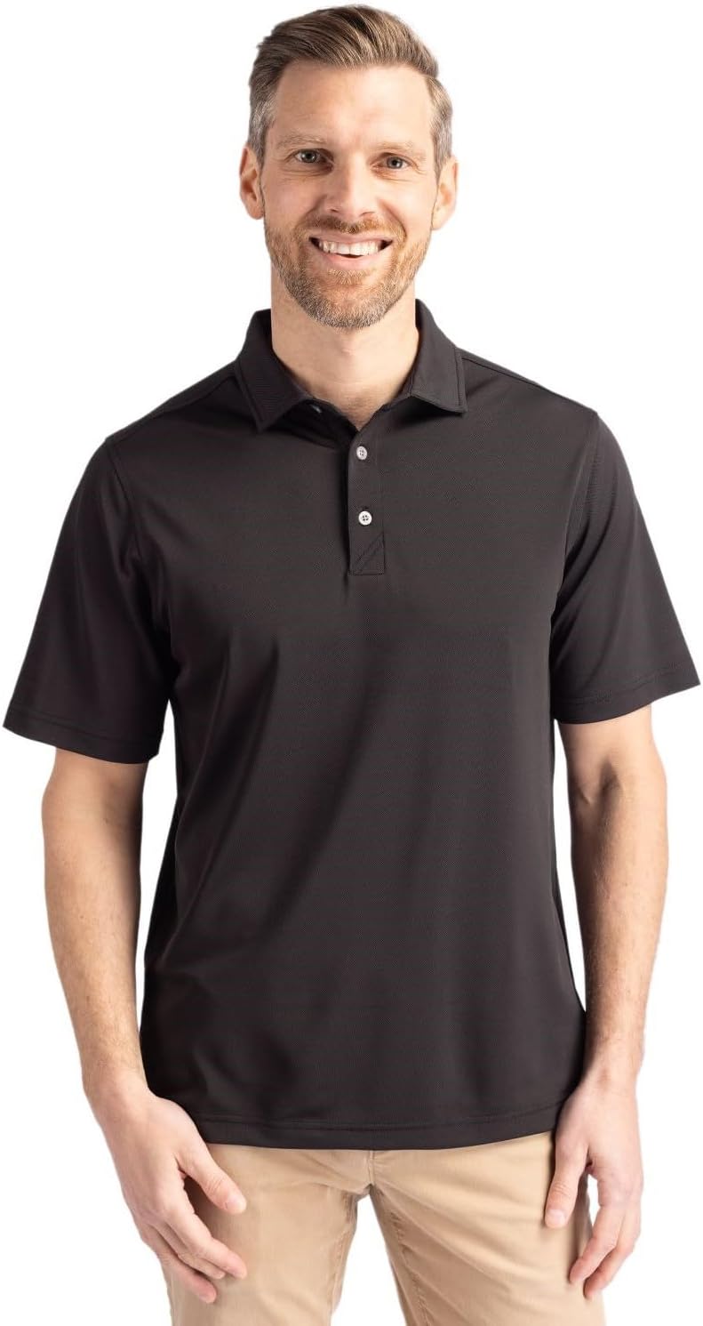 Cutter & Buck Men's Short Sleeve Eco Pique Polo Shirt Review