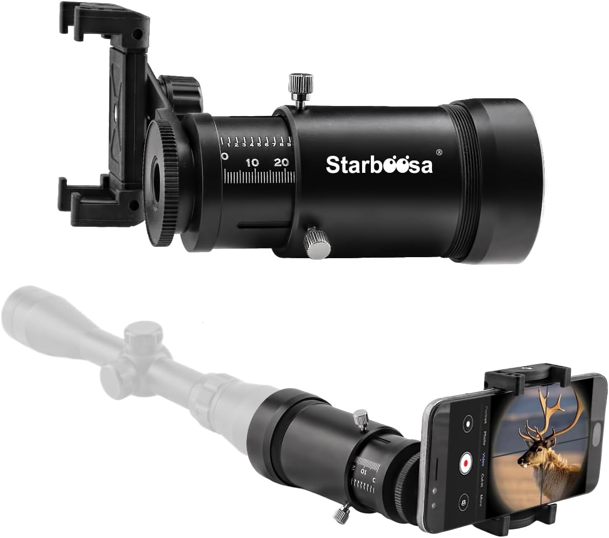 Adjustable Scope Camera Adapter for Effortless Outdoor Photography